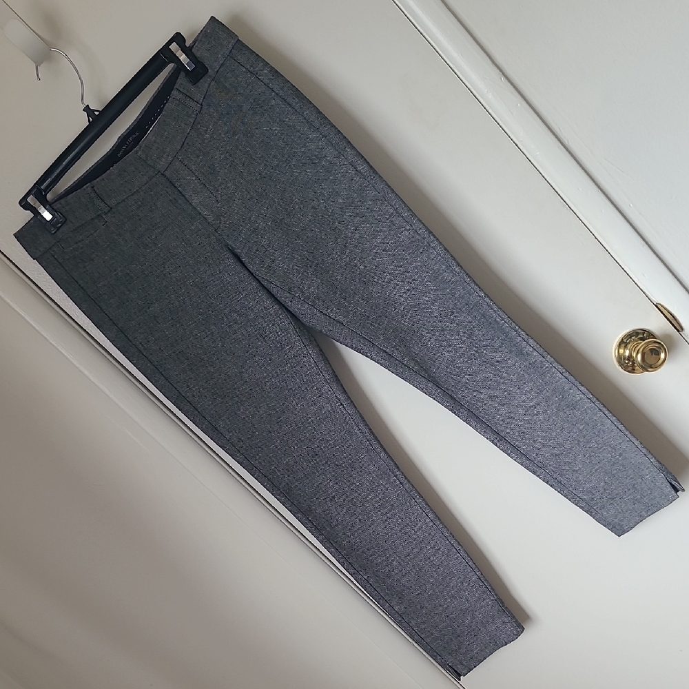 Gray Slim Fit Trousers